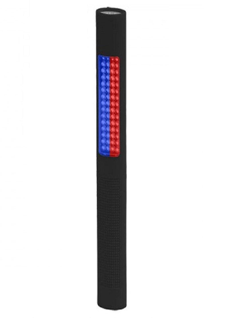 مصباح أمان نايتستيك / مصباح LED، أحمر / أزرق، 150 لومن، أسود NSP-1170